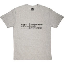Logic And Imagination T-Shirt -Tshirt Store logic imagination tshirt 1 lightoxfordtshirt