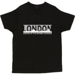 London: Centre Of The Known Universe T-Shirt -Tshirt Store london centre of the known universe tshirt 2 black mens v neck tshirt