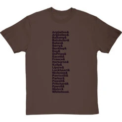 Loose Tubes Line-Up T-Shirt -Tshirt Store loose tubes line up tshirt 1 hazelnuttshirt