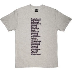 Loose Tubes Line-Up T-Shirt -Tshirt Store loose tubes line up tshirt 1 lightoxfordtshirt