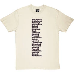 Loose Tubes Line-Up T-Shirt -Tshirt Store loose tubes line up tshirt 1 naturaltshirt