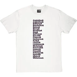 Loose Tubes Line-Up T-Shirt -Tshirt Store loose tubes line up tshirt 1 whitetshirt