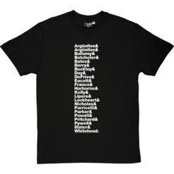 Loose Tubes Line-Up T-Shirt -Tshirt Store loose tubes line up tshirt 2 blacktshirt