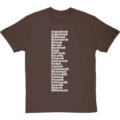 Loose Tubes Line-Up T-Shirt -Tshirt Store loose tubes line up tshirt 2 hazelnuttshirt