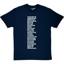 Loose Tubes Line-Up T-Shirt -Tshirt Store loose tubes line up tshirt 2 navybluetshirt