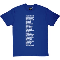 Loose Tubes Line-Up T-Shirt -Tshirt Store loose tubes line up tshirt 2 royalbluetshirt