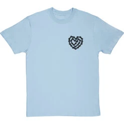 Love Cycling (Pocket Print) T-Shirt -Tshirt Store love cycling bike chain pocket print tshirt 1 skybluetshirt