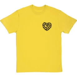 Love Cycling (Pocket Print) T-Shirt -Tshirt Store love cycling bike chain pocket print tshirt 1 yellowtshirt