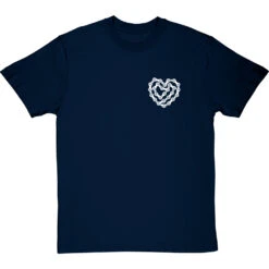 Love Cycling (Pocket Print) T-Shirt -Tshirt Store love cycling bike chain pocket print tshirt 2 navybluetshirt