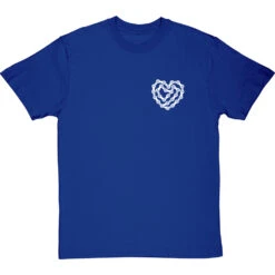 Love Cycling (Pocket Print) T-Shirt -Tshirt Store love cycling bike chain pocket print tshirt 2 royalbluetshirt