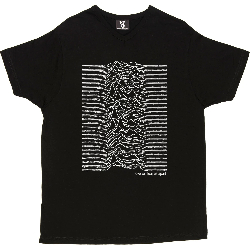 Love Will Tear Us Apart Pulsar T-Shirt 10 Love Will Tear Us Apart Pulsar T-Shirt - Image 10