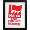 Mai '68 - Debut D'Une Lutte Prolongee Art Print