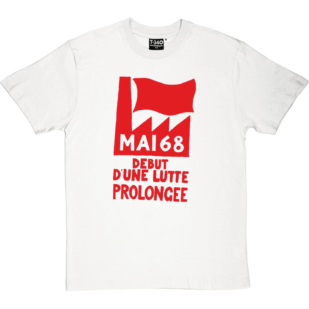 Mai '68 - Debut D'Une Lutte Prolongee T-Shirt 2 Mai '68 - Debut D'Une Lutte Prolongee T-Shirt - Image 2