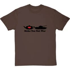 Make Tea Not War T-Shirt -Tshirt Store make tea not war tshirt 1 hazelnuttshirt