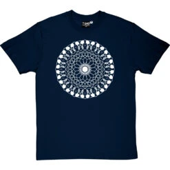 Mandala #2 T-Shirt -Tshirt Store mandela 2 tshirt navybluetshirt