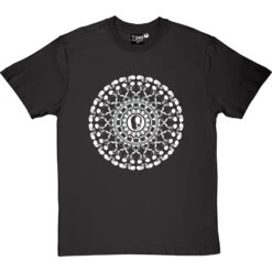 Mandala #3 T-Shirt -Tshirt Store mandela 3 tshirt 2 charcoaltshirt