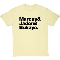 Marcus & Jadon & Bukayo T-Shirt -Tshirt Store marcus and jadon and bukayo tshirt 1 naturaltshirt