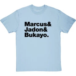 Marcus & Jadon & Bukayo T-Shirt -Tshirt Store marcus and jadon and bukayo tshirt 1 skybluetshirt