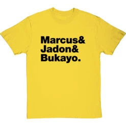 Marcus & Jadon & Bukayo T-Shirt -Tshirt Store marcus and jadon and bukayo tshirt 1 yellowtshirt