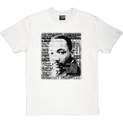 Martin Luther King "Unjust Laws" Quote T-Shirt -Tshirt Store martin luther king unjust laws tshirt whitetshirt