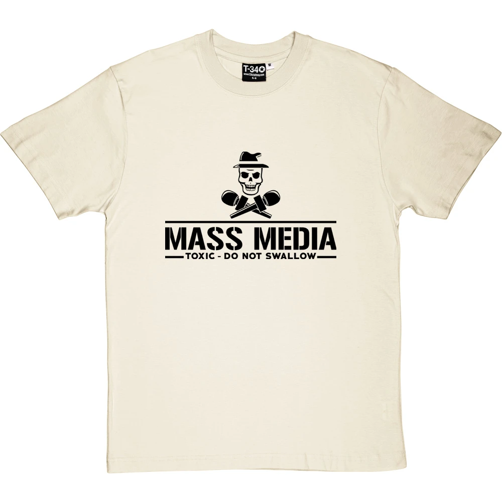 Mass Media: Toxic - Do Not Swallow T-Shirt 13 Mass Media: Toxic - Do Not Swallow T-Shirt - Image 13