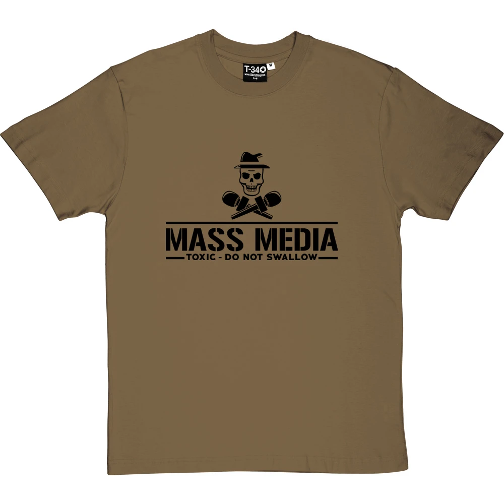 Mass Media: Toxic - Do Not Swallow T-Shirt 14 Mass Media: Toxic - Do Not Swallow T-Shirt - Image 14