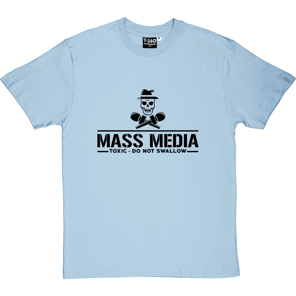 Mass Media: Toxic - Do Not Swallow T-Shirt 7 Mass Media: Toxic - Do Not Swallow T-Shirt - Image 7