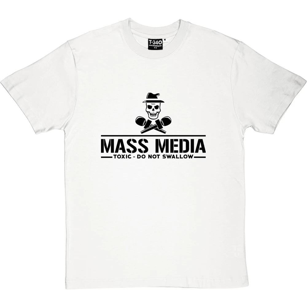 Mass Media: Toxic - Do Not Swallow T-Shirt 5 Mass Media: Toxic - Do Not Swallow T-Shirt - Image 5