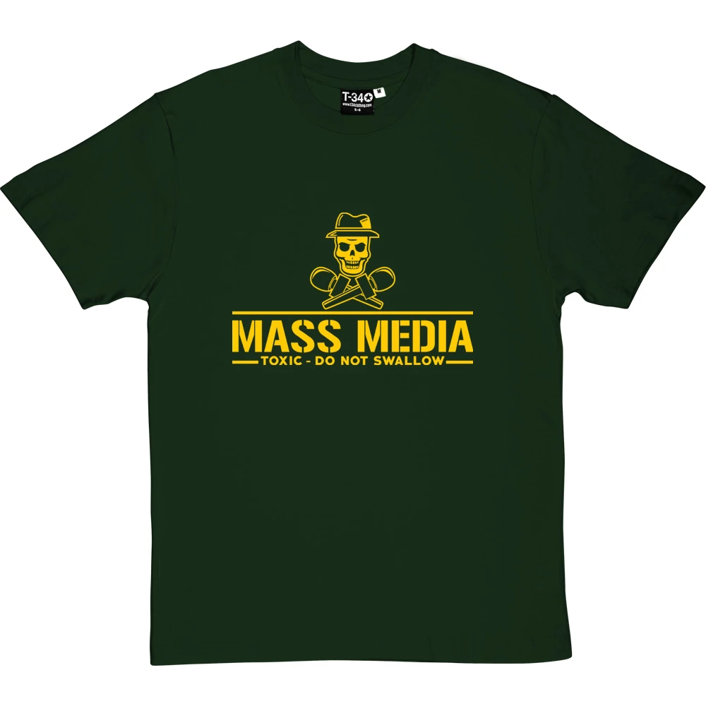 Mass Media: Toxic - Do Not Swallow T-Shirt 10 Mass Media: Toxic - Do Not Swallow T-Shirt - Image 10