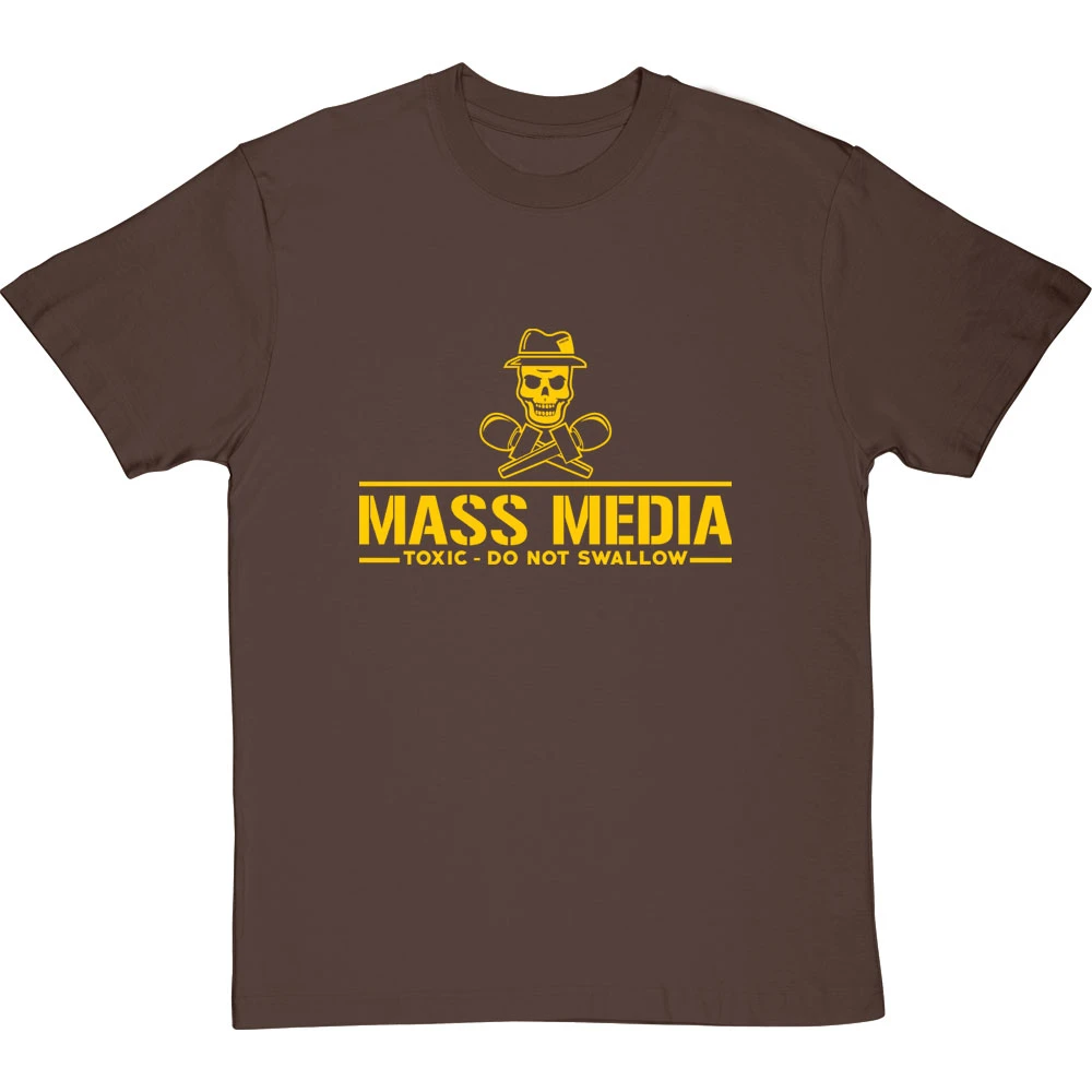 Mass Media: Toxic - Do Not Swallow T-Shirt 3 Mass Media: Toxic - Do Not Swallow T-Shirt - Image 3