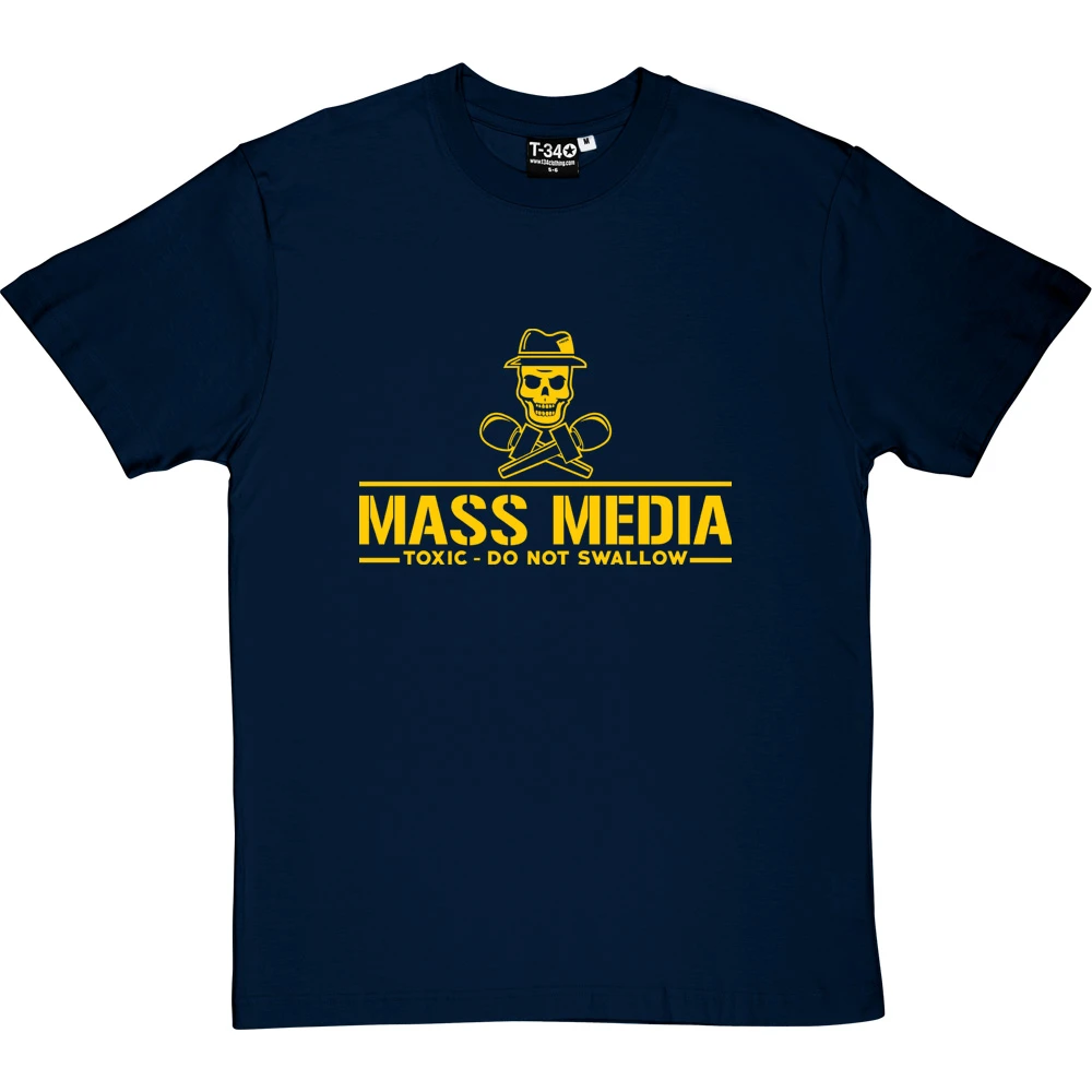 Mass Media: Toxic - Do Not Swallow T-Shirt 12 Mass Media: Toxic - Do Not Swallow T-Shirt - Image 12