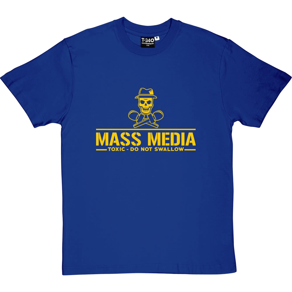Mass Media: Toxic - Do Not Swallow T-Shirt 8 Mass Media: Toxic - Do Not Swallow T-Shirt - Image 8