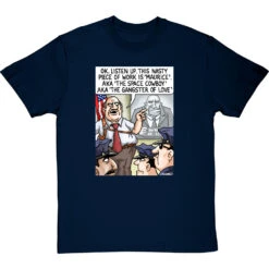 Maurice: Space Cowboy, Gangster Of Love T-Shirt -Tshirt Store maurice tshirt navybluetshirt