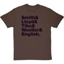 Maximo Park Line-Up T-Shirt -Tshirt Store maximo park line up tshirt 1 hazelnuttshirt