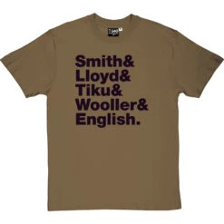 Maximo Park Line-Up T-Shirt -Tshirt Store maximo park line up tshirt 1 olivetshirt