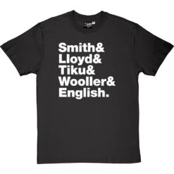 Maximo Park Line-Up T-Shirt -Tshirt Store maximo park line up tshirt 2 charcoaltshirt