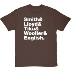 Maximo Park Line-Up T-Shirt -Tshirt Store maximo park line up tshirt 2 hazelnuttshirt