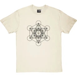 Metatron's Cube T-Shirt -Tshirt Store metatrons cube tshirt 1 naturaltshirt