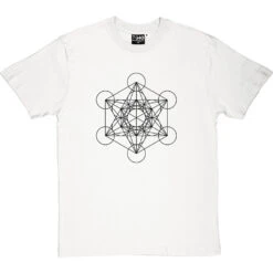 Metatron's Cube T-Shirt -Tshirt Store metatrons cube tshirt 1 whitetshirt