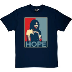 Michelle Obama: Hope T-Shirt -Tshirt Store michelle obama hope tshirt navybluetshirt