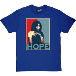 Michelle Obama: Hope T-Shirt -Tshirt Store michelle obama hope tshirt royalbluetshirt