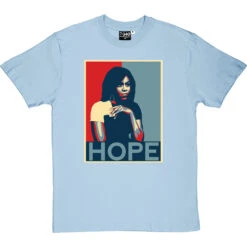 Michelle Obama: Hope T-Shirt -Tshirt Store michelle obama hope tshirt skybluetshirt