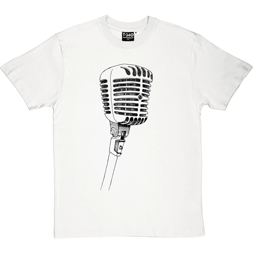 Microphone T-Shirt 4 Microphone T-Shirt - Image 4