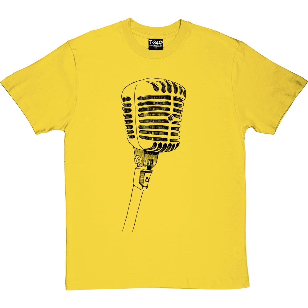 Microphone T-Shirt 5 Microphone T-Shirt - Image 5