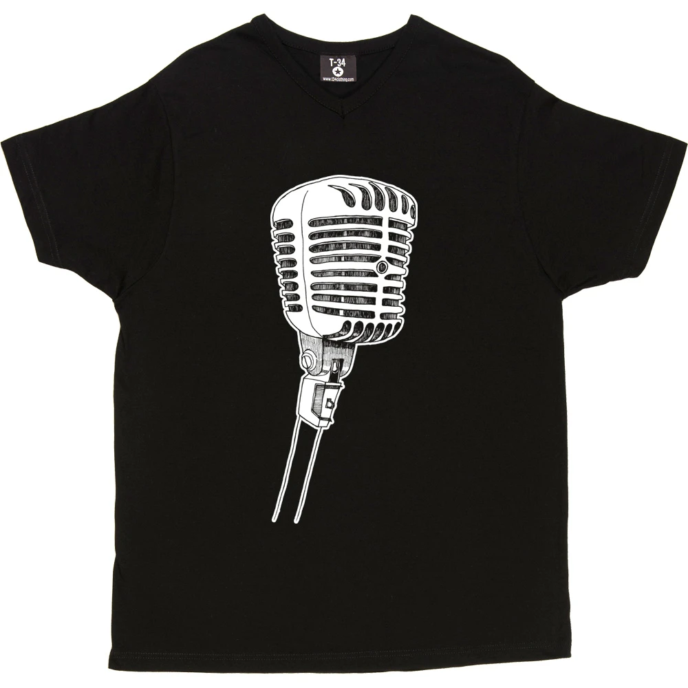 Microphone T-Shirt 3 Microphone T-Shirt - Image 3