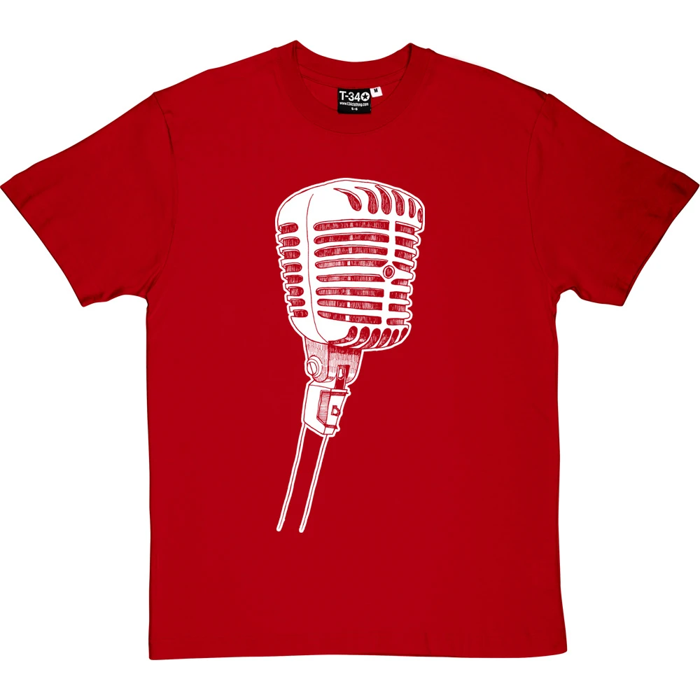Microphone T-Shirt 11 Microphone T-Shirt - Image 11