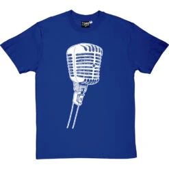 Microphone T-Shirt 29 Microphone T-Shirt -Tshirt Store microphone tshirt 2 royalbluetshirt
