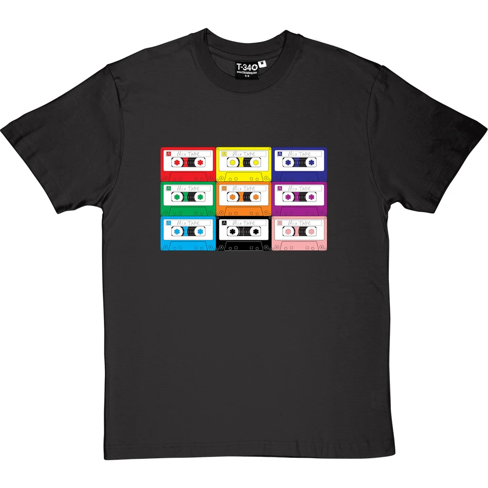 Mix Tape T-Shirt 2 Mix Tape T-Shirt - Image 2