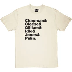 Monty Python Line-Up T-Shirt -Tshirt Store monty python line up tshirt 1 naturaltshirt