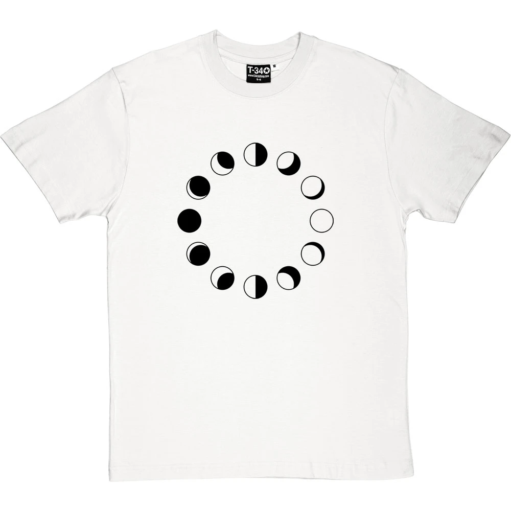 Moon Phases T-Shirt 4 Moon Phases T-Shirt - Image 4